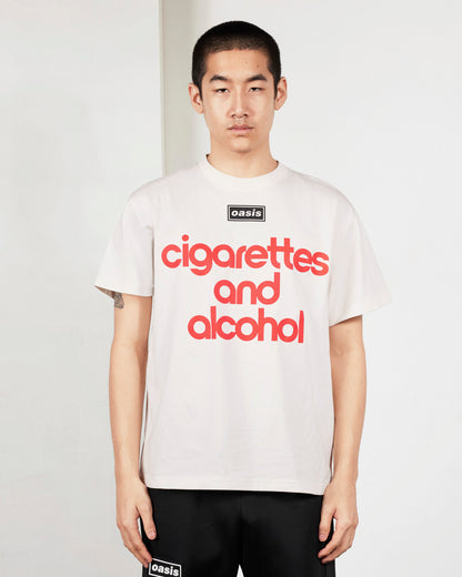 【PLEASURES - プレジャーズ】NORDIQUE T-SHIRT / VTG WHITE (Tシャツ/ヴィンテージホワイト)