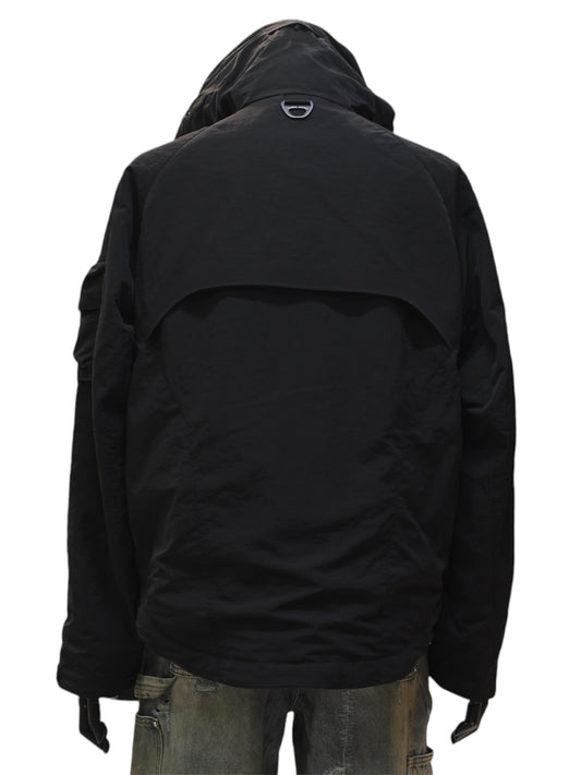 【JG1 - ジェージーワン】AERO FUSION ANORAK / BLACK （アノラックジャケット/ブラック)