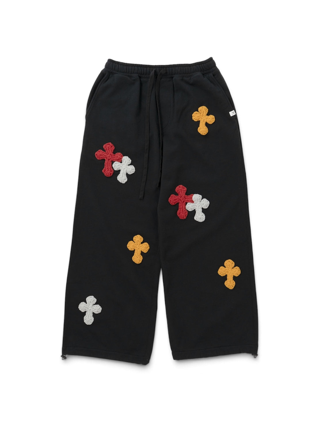 【Perfect ribs® × Y.A.R.N.】New Super Wide Sweat Pants (スウェットパンツ/ブラック)