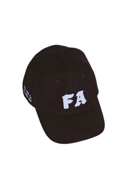 【Fucking Awesome- ファッキングオーサム】CLG WOOL STRAPBACK 2  / BLACK（キャップ/ブラック)