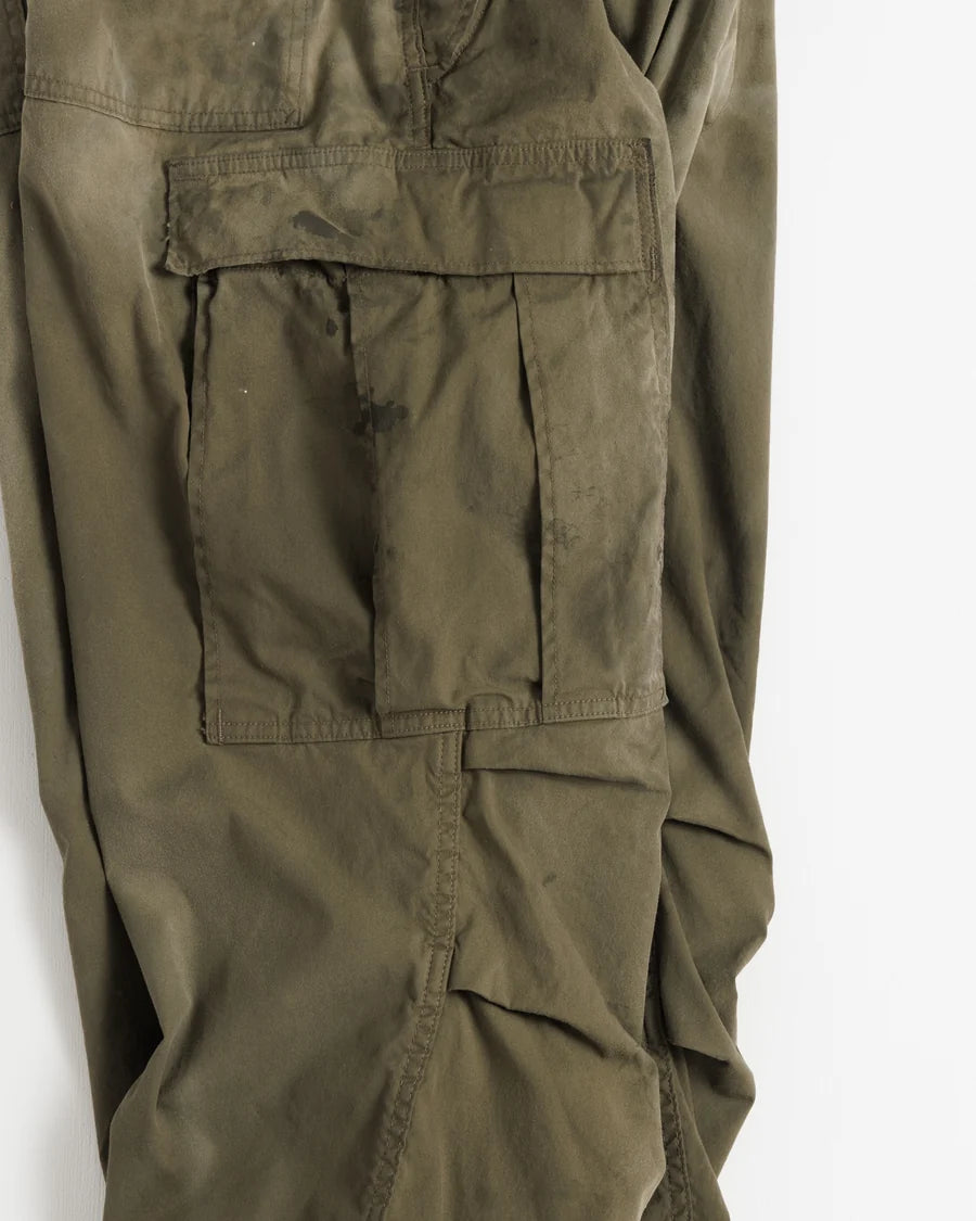 【ANACHRONORM - アナクロノーム】FADED CARGO EASY PANTS / OLIVE (パンツ/オリーブ)