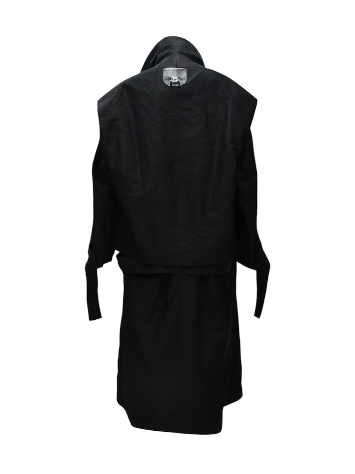 【DOMENICO OREFICE - ドメニコオレフィーチェ】SEBY TRENCH A5 COAT / BLACK (コート/ブラック)