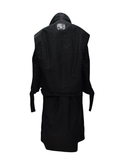 【DOMENICO OREFICE - ドメニコオレフィーチェ】SEBY TRENCH A5 COAT / BLACK (コート/ブラック)