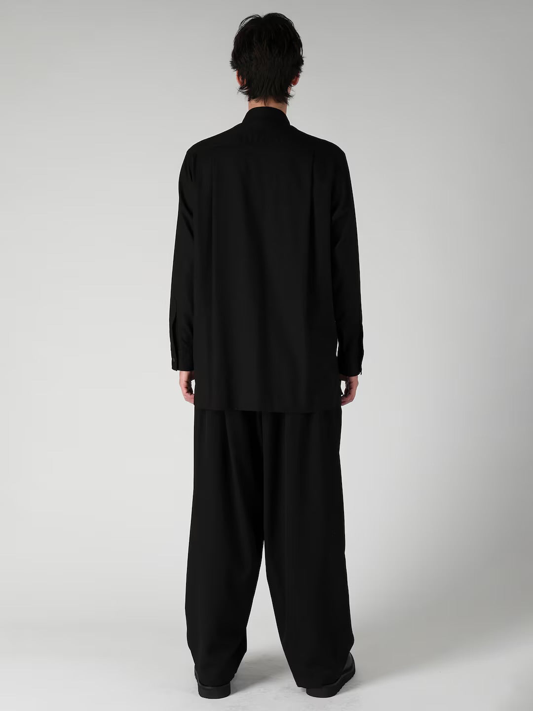 【Y's for men - ワイズフォーメン】REMAKE SHIRT TYPE 4 / BLACK (ジャケット/ブラック)