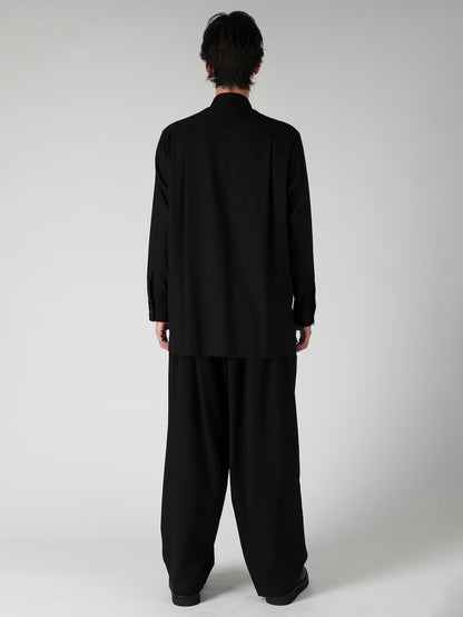 【Y's for men - ワイズフォーメン】REMAKE SHIRT TYPE 4 / BLACK (ジャケット/ブラック)