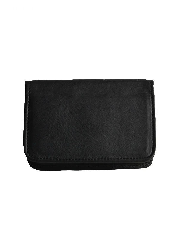 【Christian Peau - クリスチャンポー】CP CARD HOLDER "CALF"/ BLACK(カードケース)