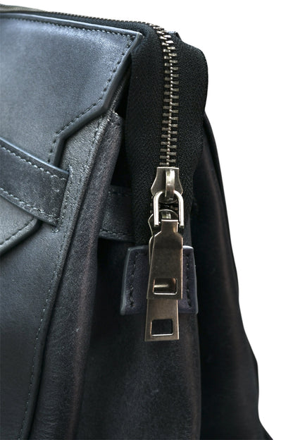 【BASKETCASE  - バスケットケース】GRIFTER, leather tote  / BLACK (バッグ/ブラック)