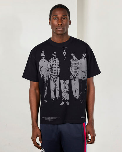 【PLEASURES - プレジャーズ】DEFINITERY HEAVYWEIGHT SHIRT / FADED BLACK (Tシャツ/フェードブラック)