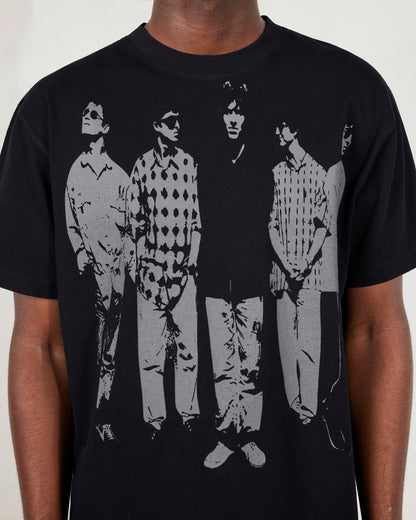 【PLEASURES - プレジャーズ】DEFINITERY HEAVYWEIGHT SHIRT / FADED BLACK (Tシャツ/フェードブラック)