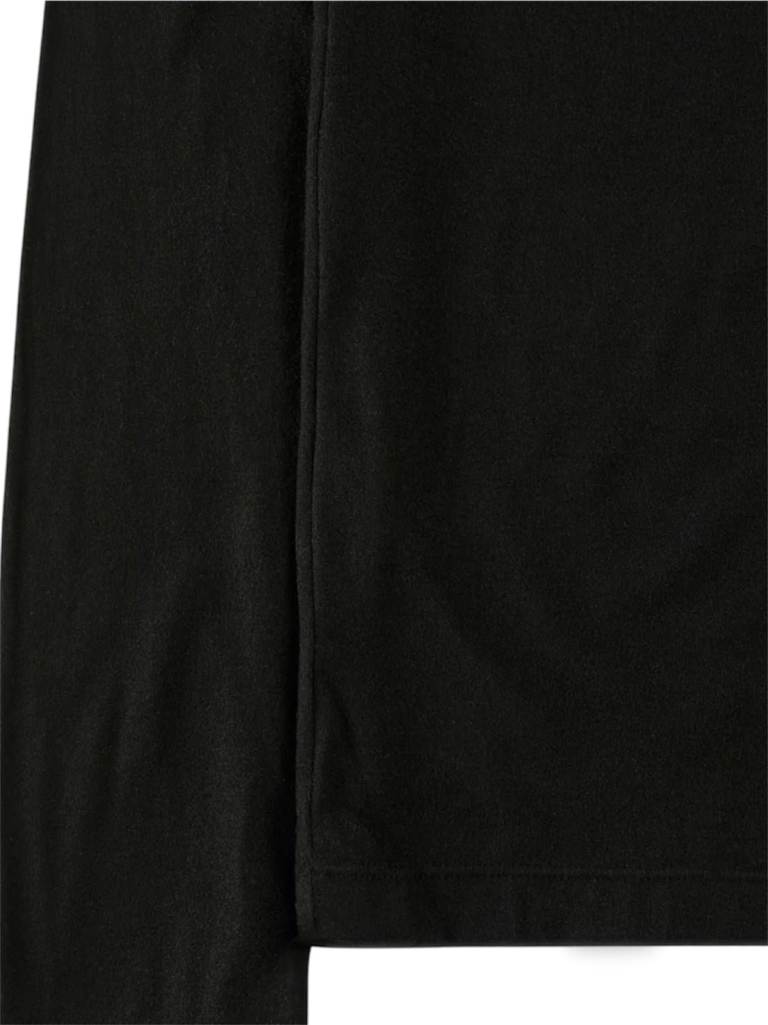 【POST ARCHIVE FACTION - ポストアーカイブファクション】CUT OUT HALF ZIP FLEECE / BLK (フリース/ブラック)