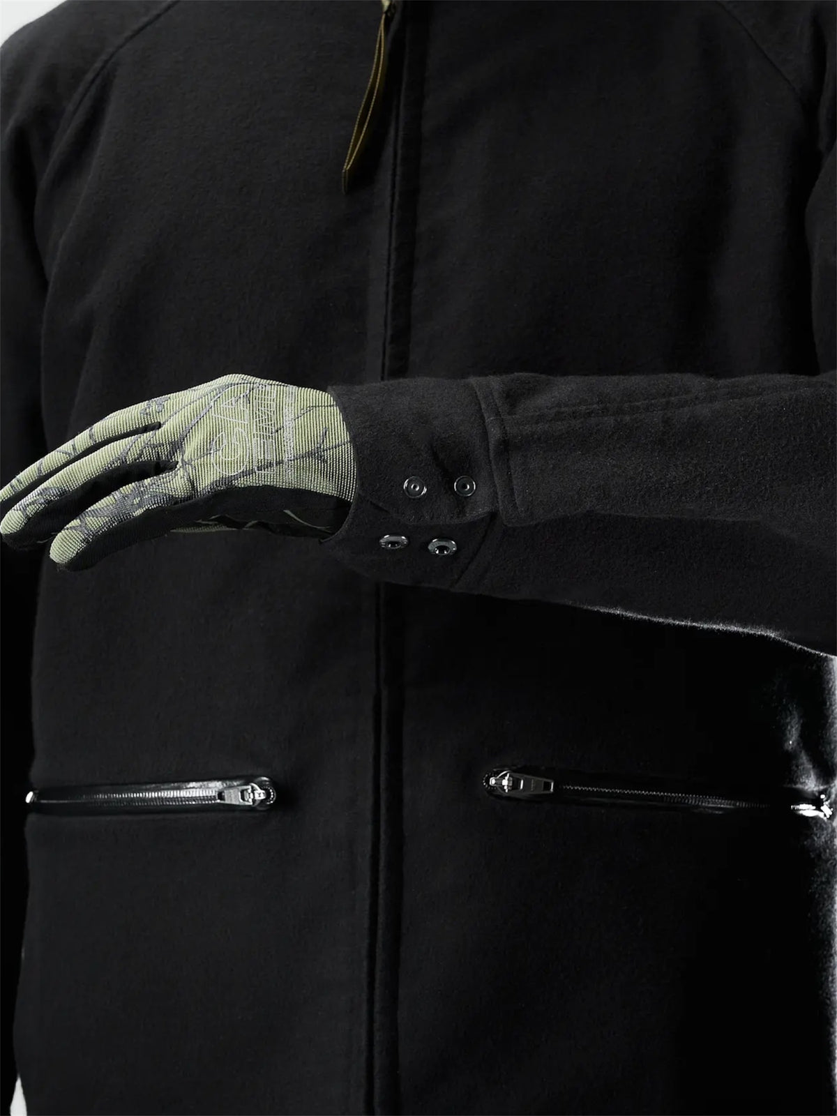 【ACRONYM - アクロニウム】J137-KI /Articulated Moleskin Jacket（ジャケット/ブラック)