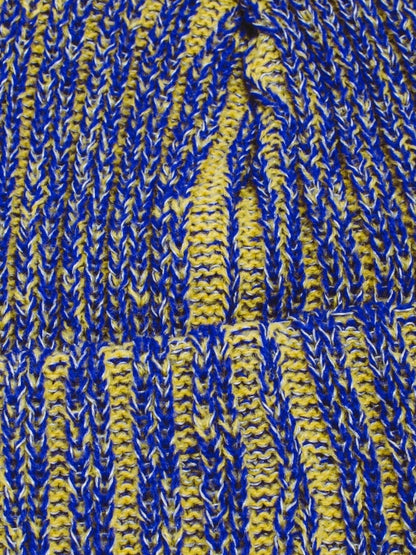 【Fucking Awesome- ファッキングオーサム】REFLECTIVE STRIPE BEANIE  / Yellow（ビーニー/イエロー)
