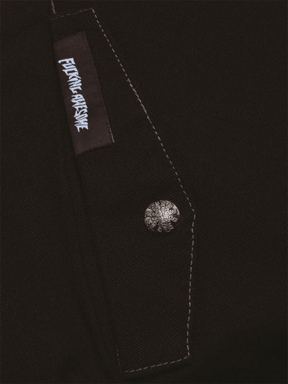 【Fucking Awesome - ファッキングオーサム】FA REVERSIBLE BOMBER / BLACK（ジャケット/ブラック)