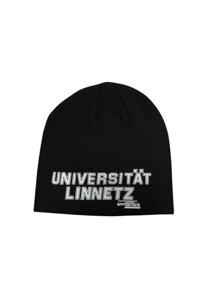 【ERL - イーアールエル】UNISEX VARSITY BEANIE / BLACK (ビーニー/ブラック)