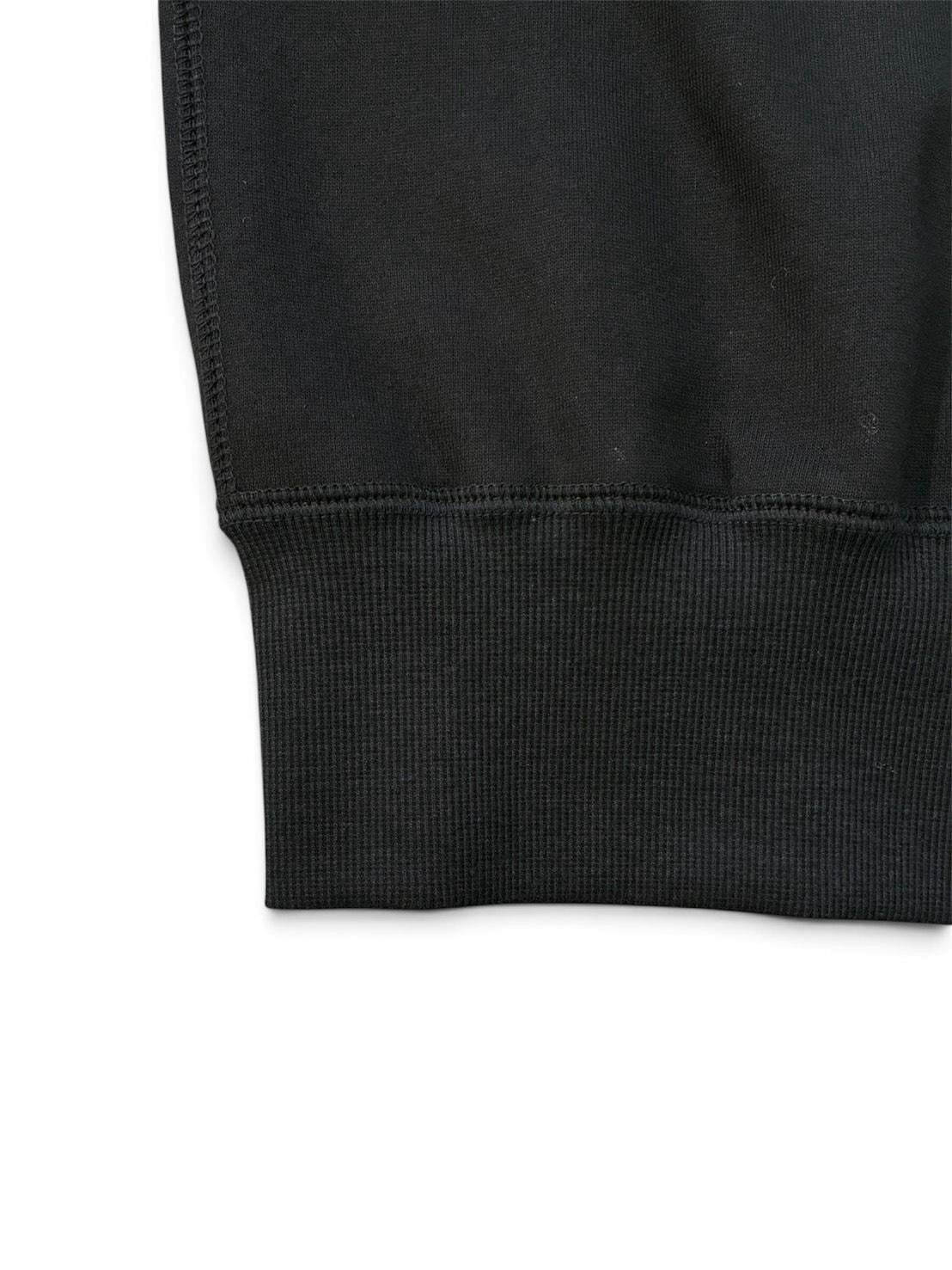 【kolor BEACON - カラー ビーコン】26WBM-T01231-08 Tops  / BLACK (スウェット/ブラック）