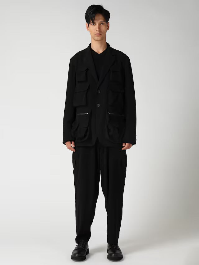Y's for men - ワイズフォーメン】TA TUXEDO MULTI-POCKET JACKET