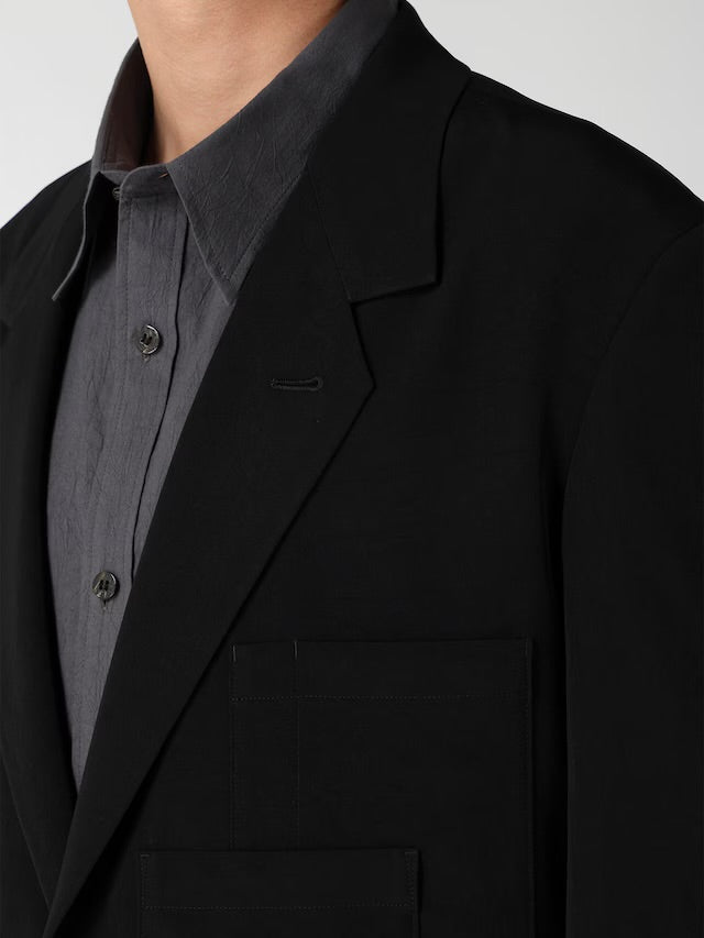 Y's for men - ワイズフォーメン】TA TUXEDO LAYERED-POCKET JACKET