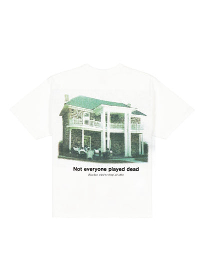 【BASKETCASE  - バスケットケース】MACBETH, t-shirt / WHITE (Tシャツ/ホワイト)