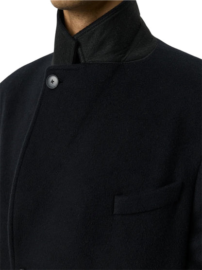 【mfpen - エムエフペン】  Conference Coat /  Black Recycled Wool  (コート/ブラックリサイクルウール)