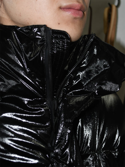 【JG1 - ジェージーワン】MAG-4 Down Jacket / liquid black （ダウンジャケット/ブラック)