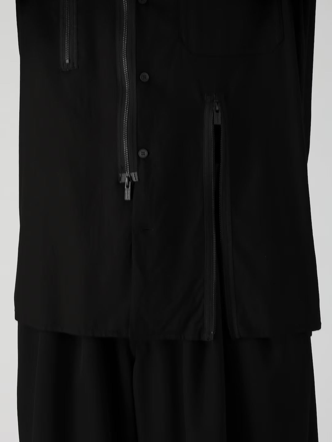 【Y's for men - ワイズフォーメン】REMAKE SHIRT TYPE 4 / BLACK (ジャケット/ブラック)