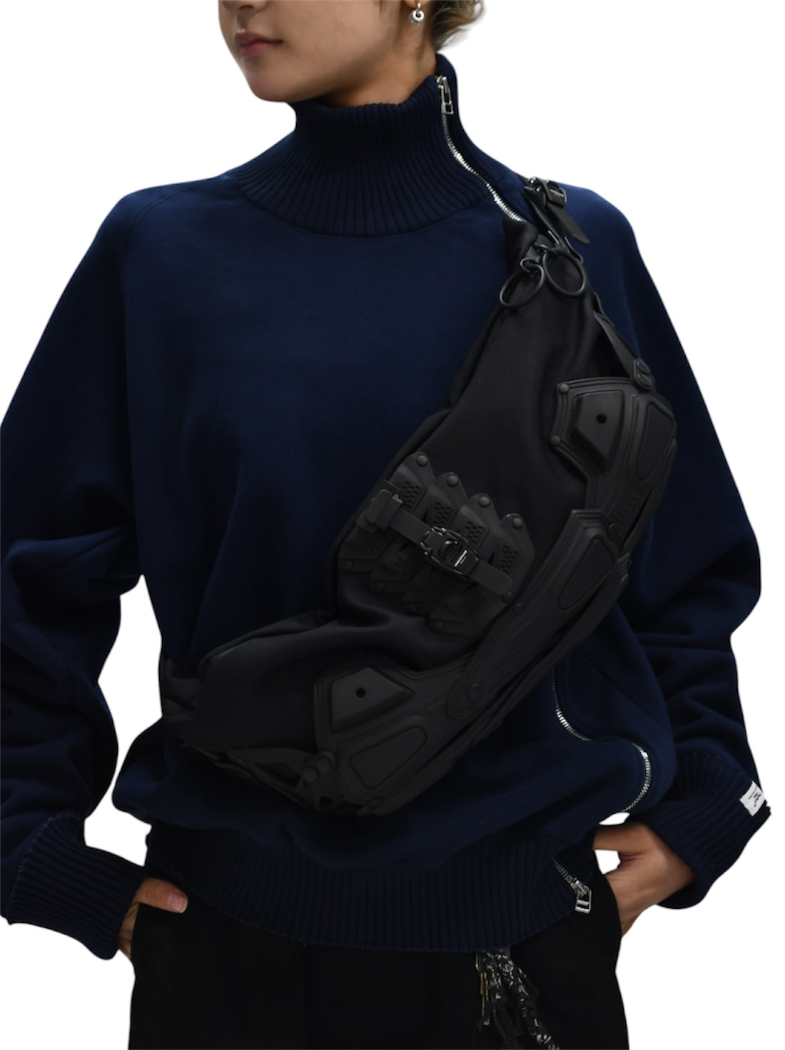 【INNERRAUM - インナーラム】Module M07 FANNY PACK / BLACK MATT（バッグ / ブラックマット）