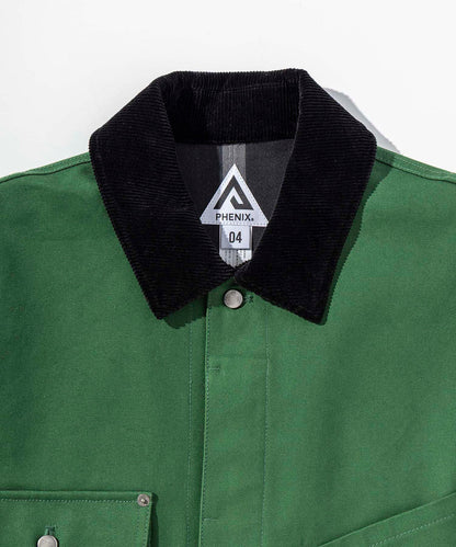 【PHENIX - フェニックス】AERO STILL CHORE COAT /GREEN (ジャケット/グリーン)