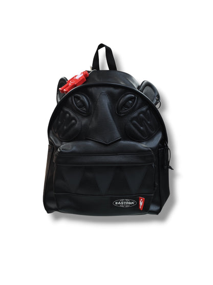 【Walter Van Beirendonck × Eastpak - ウォルターヴァンベイレンドンク ×イーストパック】Walter Pak‘r / faux leather  (バッグ/ブラック)