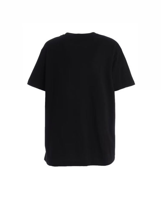 【Ground Y - グラウンドワイ】JERSEY HORSE AND BLUE PEONY T-SHIRT / BLACK(Tシャツ/ブラック)
