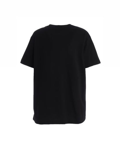 【Ground Y - グラウンドワイ】JERSEY CAT AND RED SUNFLOWER T-SHIRT / BLACK(Tシャツ/ブラック)
