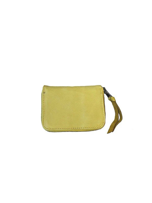 【Christian Peau - クリスチャンポー】CP S COIN CASE "Cow Leather"/ YELLOW(財布)