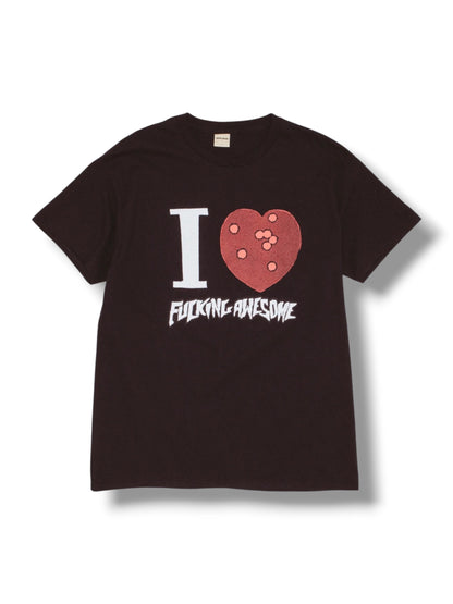 【Fucking Awesome- ファッキングオーサム】I HEART FA TEE /Black（Tシャツ/ブラック）