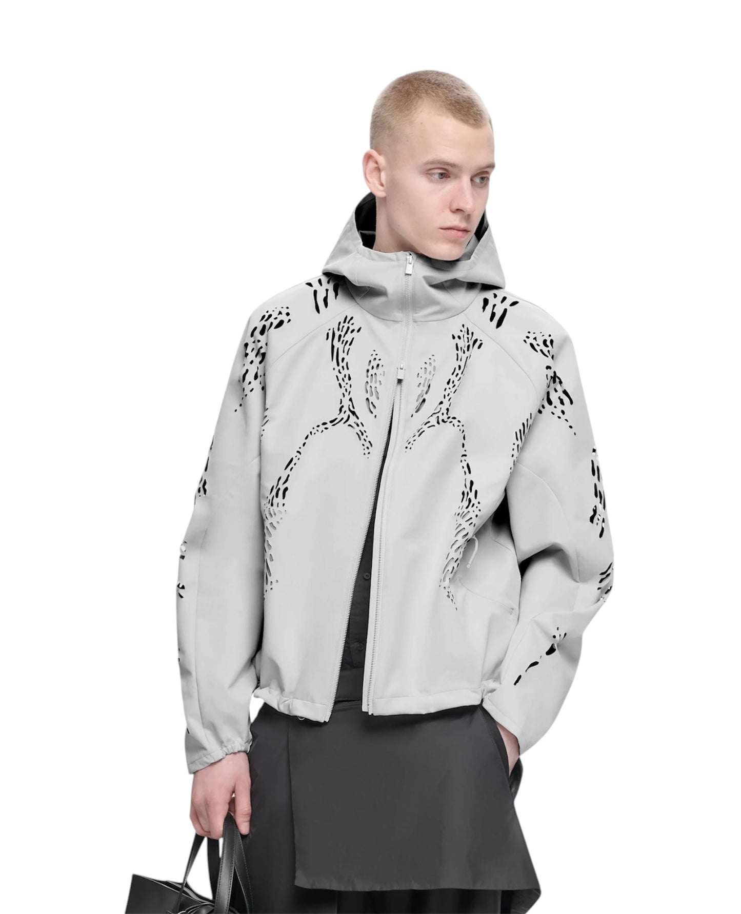 【HELIOT EMIL  - エリオットエミル】ROAN JACKET / LIGHT GREY (ジャケット/ライトグレー)