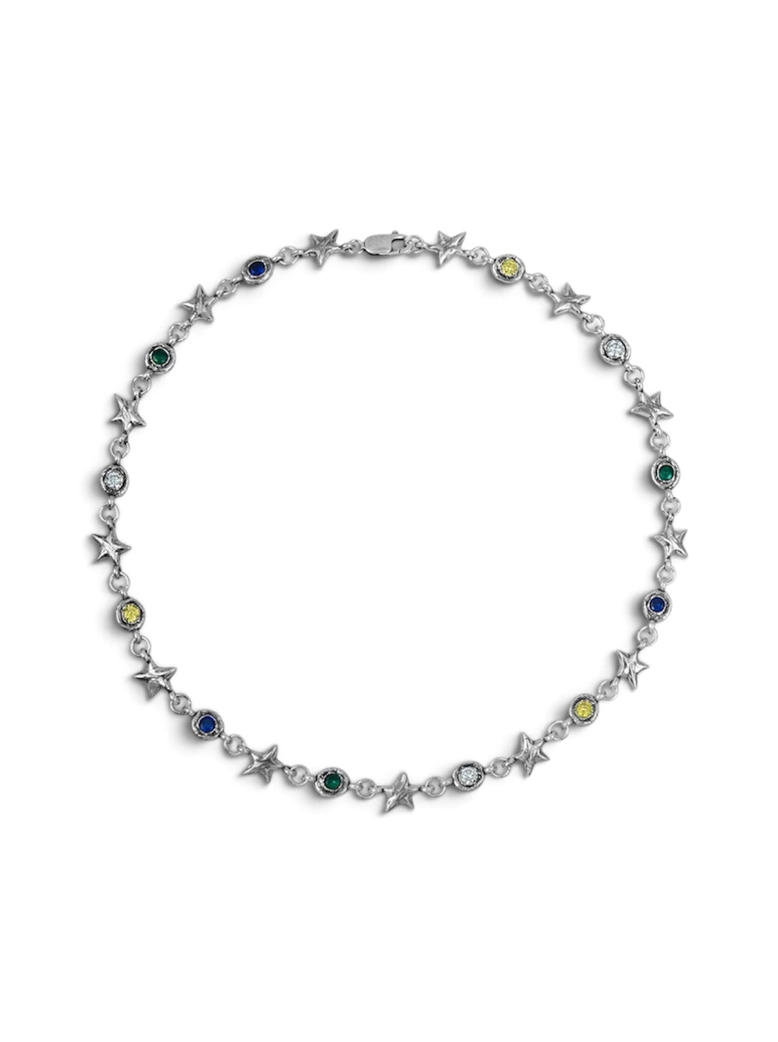 【TWO JEYS  - トゥージェイズ】MULTICOLOR SQUADRA NECKLACE / MULTI (アクセサリー/マルチ)