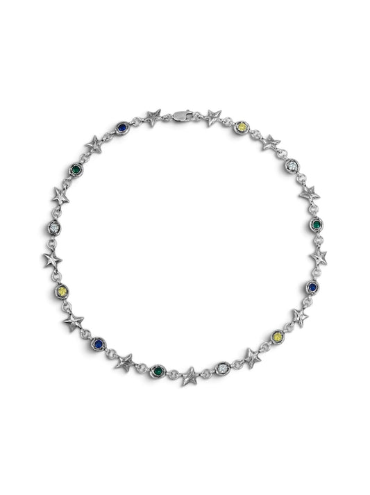 【TWO JEYS  - トゥージェイズ】MULTICOLOR SQUADRA NECKLACE / MULTI (アクセサリー/マルチ)