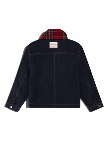【Charles Jeffrey Loverboy - チャールズ ジェフリー ラバーボーイ】SCARF DENIM JACKET / Blue(ジャケット/ブルー)