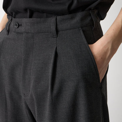 【White Mountaineering - ホワイトマウンテニアリング】Stretch Curve Pant / BLACK (パンツ/ブラック)