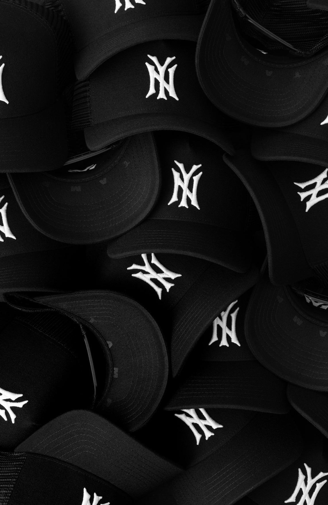 【STAMPD - スタンプド】NY 002 TRUCKER HAT / BLACK (キャップ/ブラック)