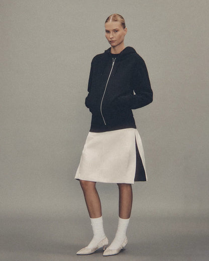 【entire studios - エンタイアスタジオ】SLIM ZIP UP / HEATHER GREY (パーカー/ヘザーグレー)