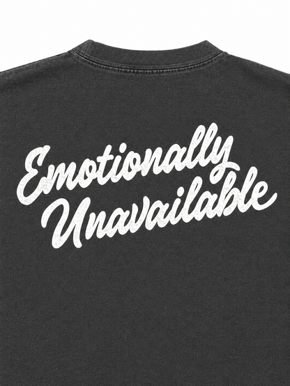 【EMOTIONALLY UNAVAILABLE - エモーショナリー アンアベイラブル】EU AB FLYING SS TEE / BLACK (Tシャツ/ブラック)