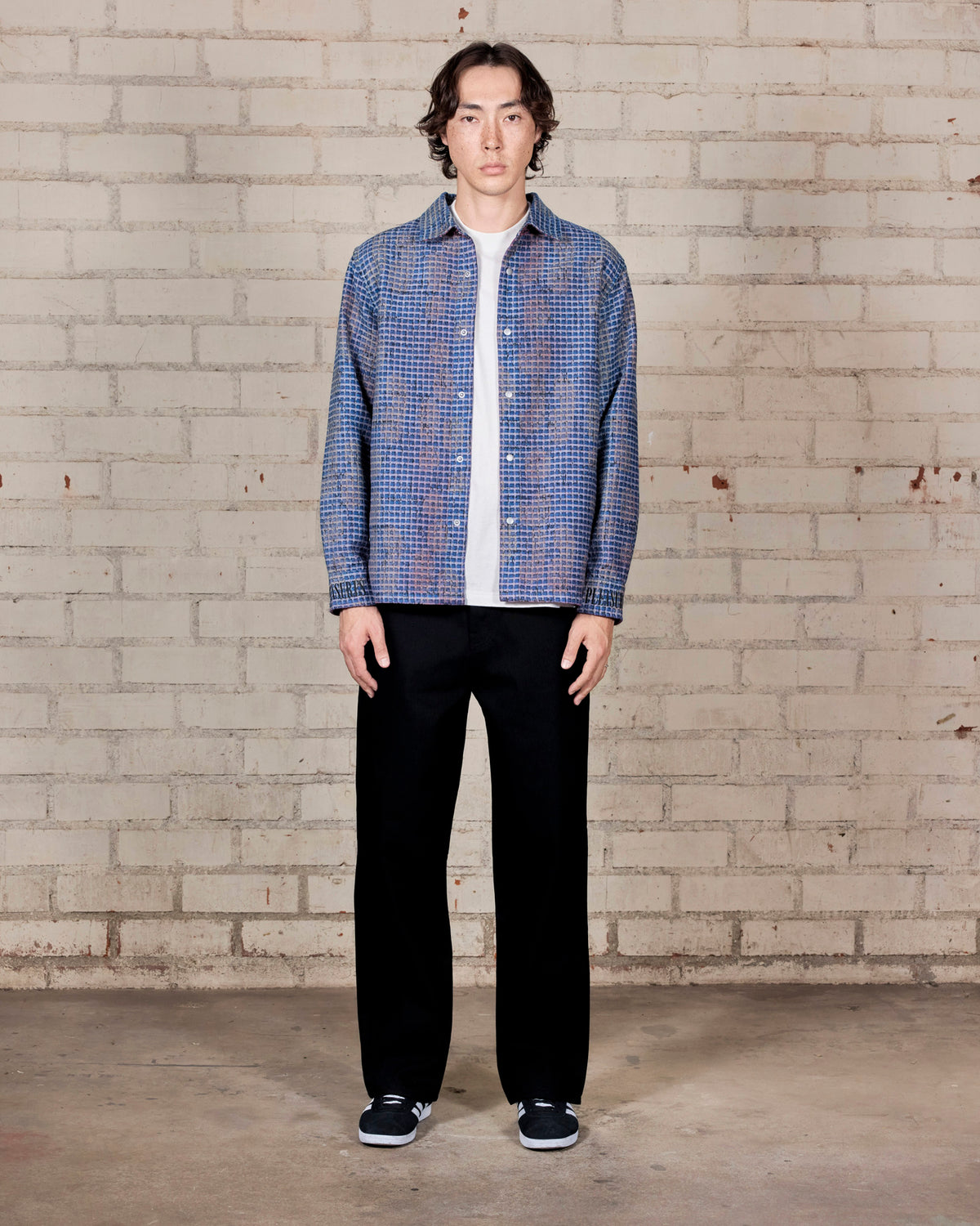 【PLEASURES - プレジャーズ】OPERATOR REVERSIBLE OVERSHIRT / BLUE (ジャケット/ブルー)