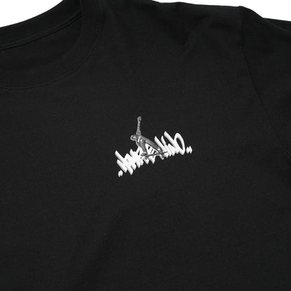 【Hombre Nino - オンブレニーニョ】L/S PRINT TEE / BLACK (ロンT/ブラック)