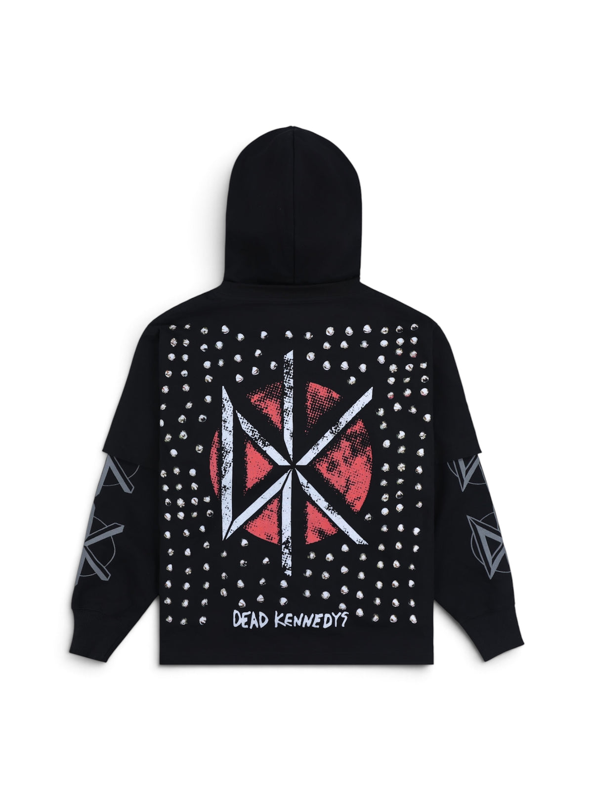 【PLEASURES - プレジャーズ】KENNEDYS LAYERED HOODIE / BLACK (フーディ/ブラック)