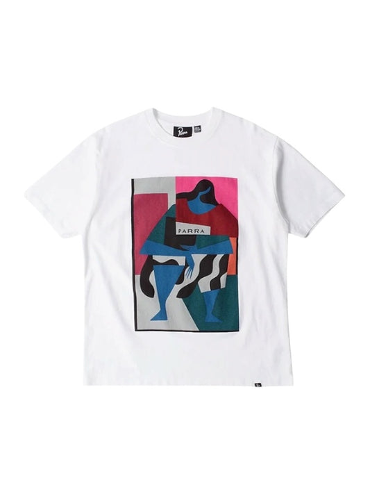 【by Parra - バイパラ】READING THE SQUARE T-SHIRT / WHITE (Tシャツ/ホワイト)