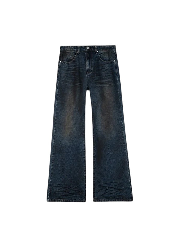 【BASKETCASE - バスケットケース】 LAX FLAIR DENIM GARAGE WASH / BLACK (デニム/ブラック)