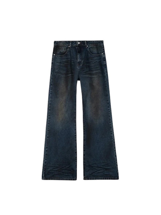 【BASKETCASE - バスケットケース】 LAX FLAIR DENIM GARAGE WASH / BLACK (デニム/ブラック)