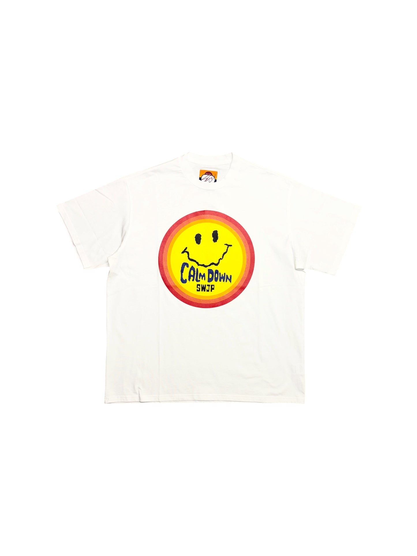 【SWJP - エスダブリュージェイピー】CALMDOWN T-SHIRT / WHITE (Tシャツ/ホワイト)