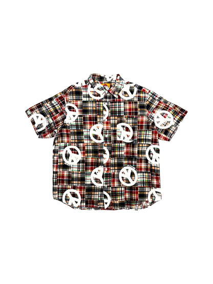 【SWJP - エスダブリュージェイピー】MADRAS HIPPIE SHIRT / MULTI (シャツ/マルチ)