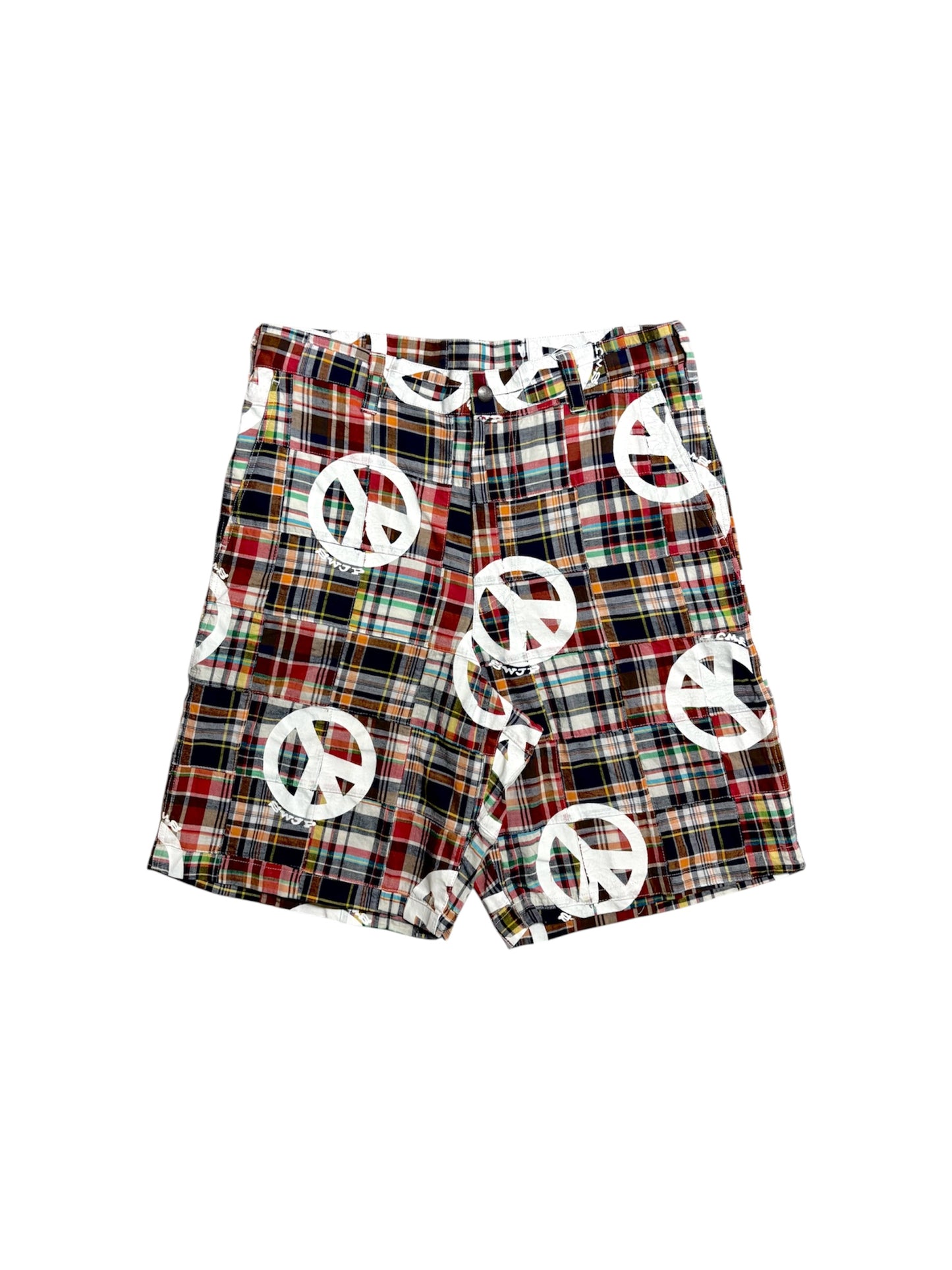 【SWJP - エスダブリュージェイピー】MADRAS HIPPIE SHORTS / MULTI (ショーツ/マルチ)