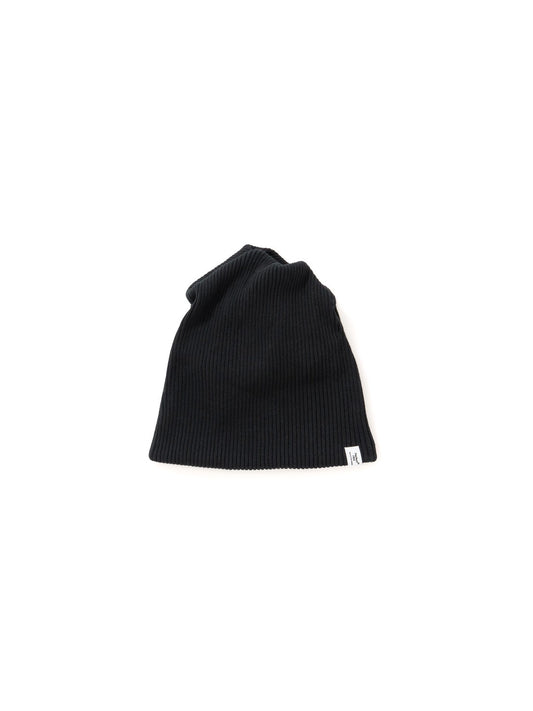 【Perfect ribs® - パーフェクトリブス】Rib Watch Cap / Black(ニット帽/ブラック)